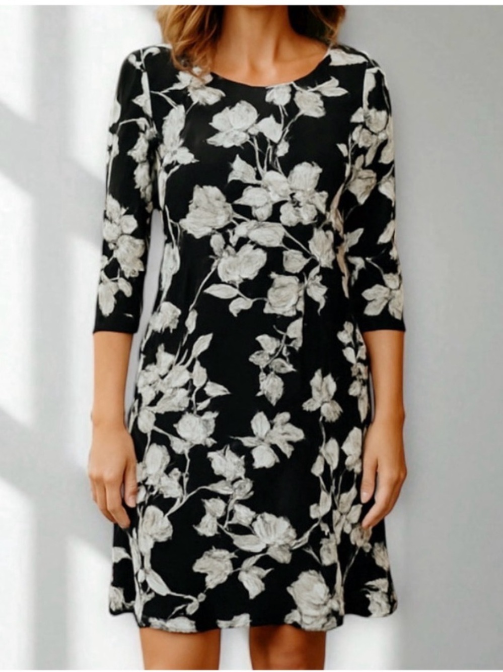 Chico’s Abstract Floral Dress
